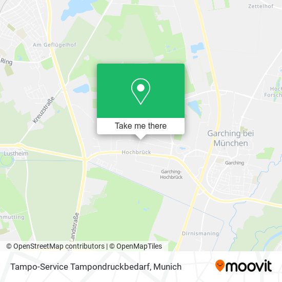 Tampo-Service Tampondruckbedarf map