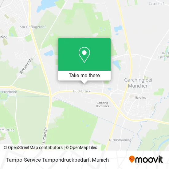 Карта Tampo-Service Tampondruckbedarf