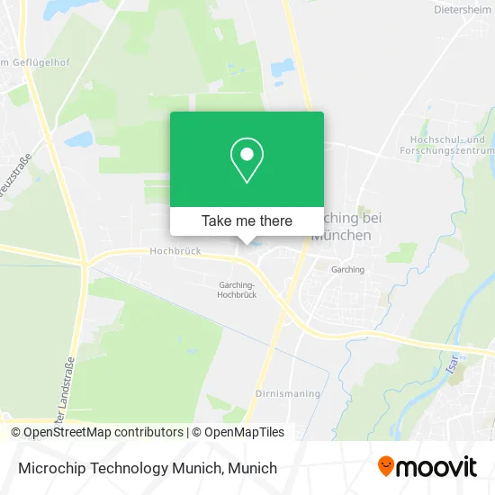 Карта Microchip Technology Munich