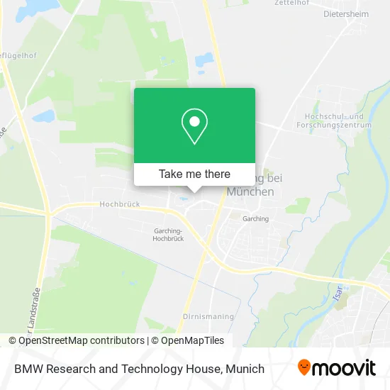 Карта BMW Research and Technology House