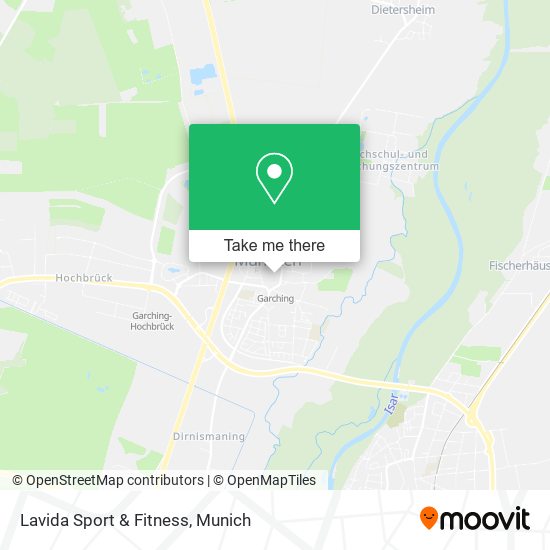 Lavida Sport & Fitness map