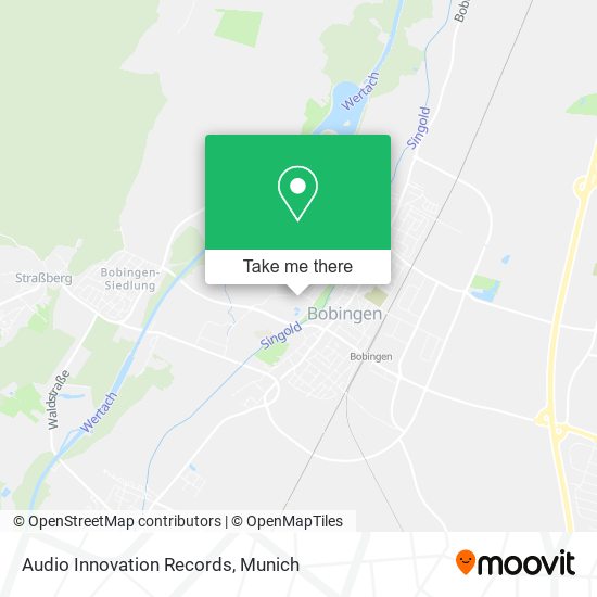 Audio Innovation Records map