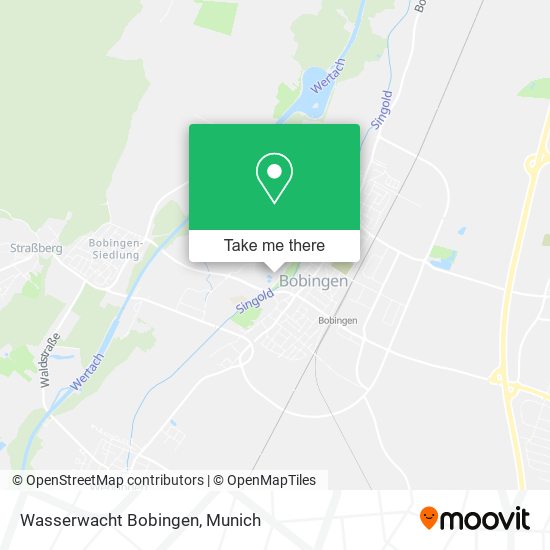 Wasserwacht Bobingen map