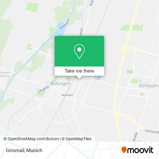 Giromail map