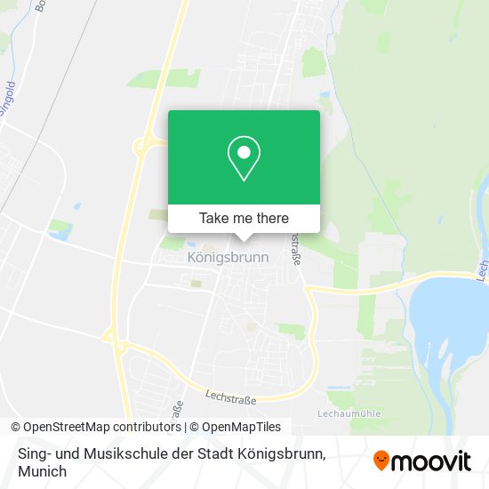 Sing- und Musikschule der Stadt Königsbrunn map