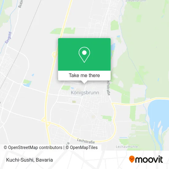 Карта Kuchi-Sushi