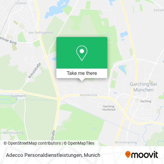 Adecco Personaldienstleistungen map