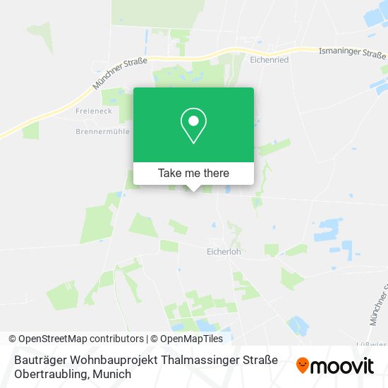 Bauträger Wohnbauprojekt Thalmassinger Straße Obertraubling map