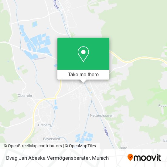 Dvag Jan Abeska Vermögensberater map