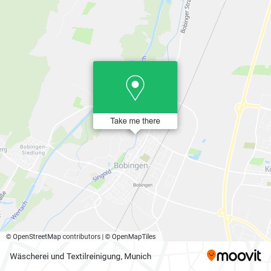 Wäscherei und Textilreinigung map