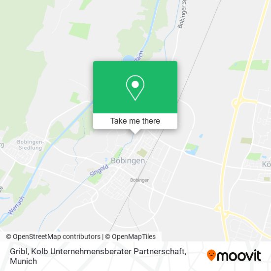 Gribl, Kolb Unternehmensberater Partnerschaft map