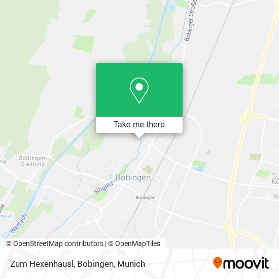 Карта Zum Hexenhausl, Bobingen