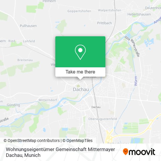 Wohnungseigentümer Gemeinschaft Mittermayer Dachau map