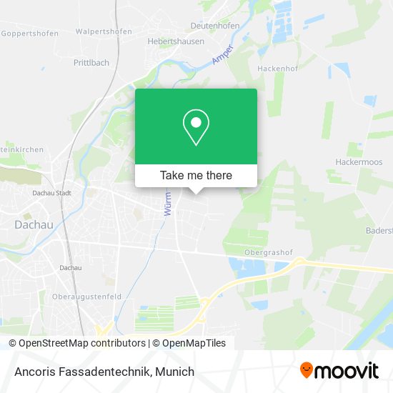 Ancoris Fassadentechnik map