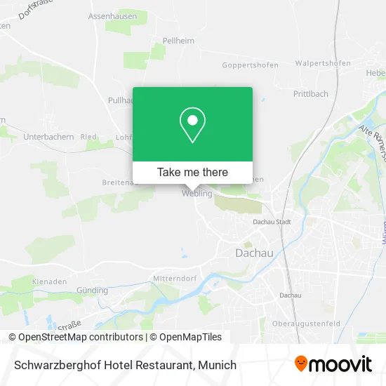 Карта Schwarzberghof Hotel Restaurant