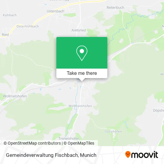 Карта Gemeindeverwaltung Fischbach