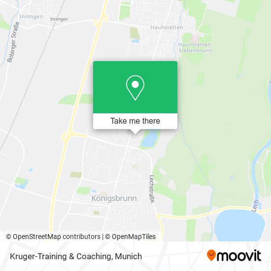 Kruger-Training & Coaching map