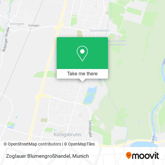 Zoglauer Blumengroßhandel map