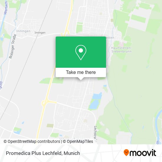 Promedica Plus Lechfeld map