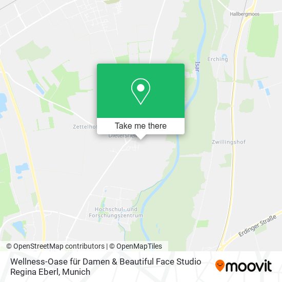 Wellness-Oase für Damen & Beautiful Face Studio Regina Eberl map