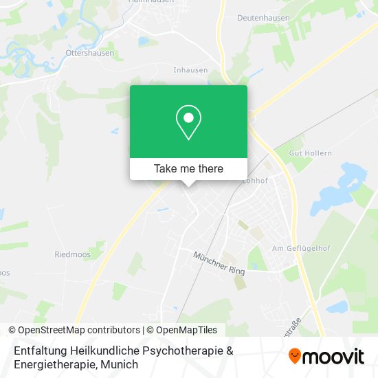 Entfaltung Heilkundliche Psychotherapie & Energietherapie map