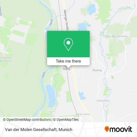 Van der Molen Gesellschaft map