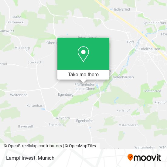 Lampl Invest map