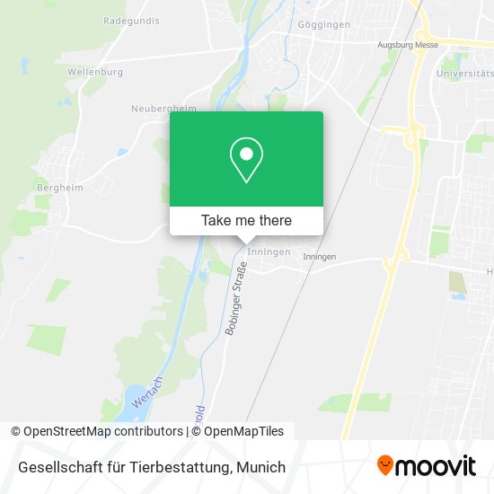 Gesellschaft für Tierbestattung map