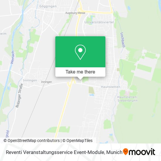Reventi Veranstaltungsservice Event-Module map