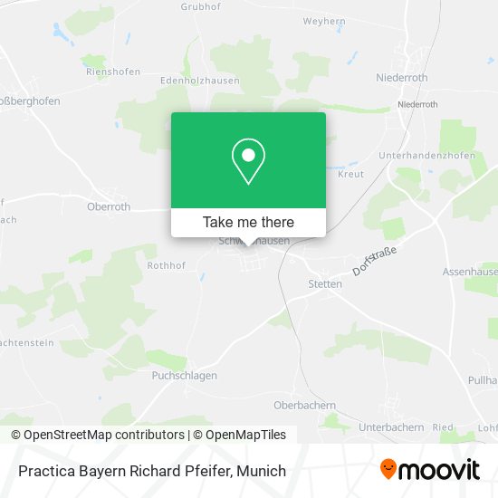 Practica Bayern Richard Pfeifer map