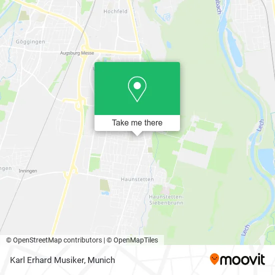 Karl Erhard Musiker map