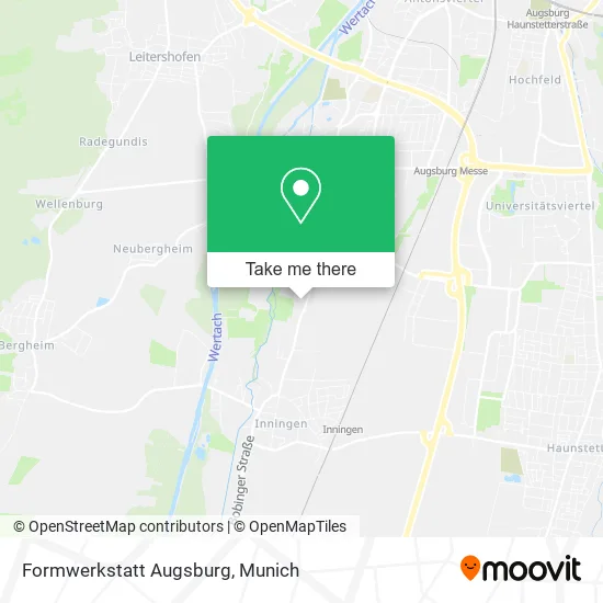 Карта Formwerkstatt Augsburg