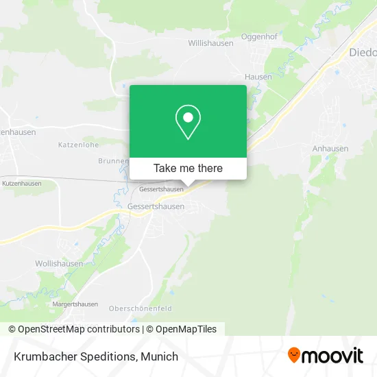 Карта Krumbacher Speditions