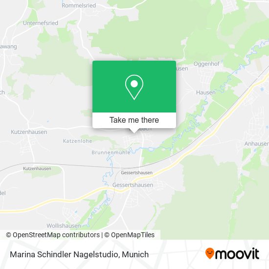 Marina Schindler Nagelstudio map