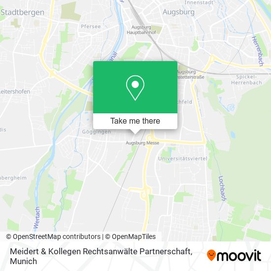 Meidert & Kollegen Rechtsanwälte Partnerschaft map