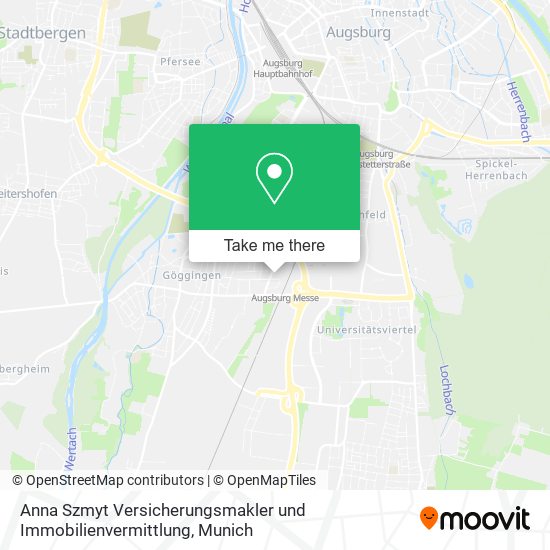 Anna Szmyt Versicherungsmakler und Immobilienvermittlung map