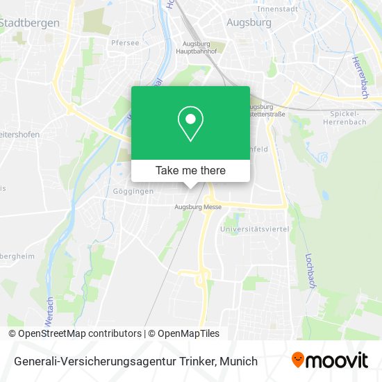 Generali-Versicherungsagentur Trinker map