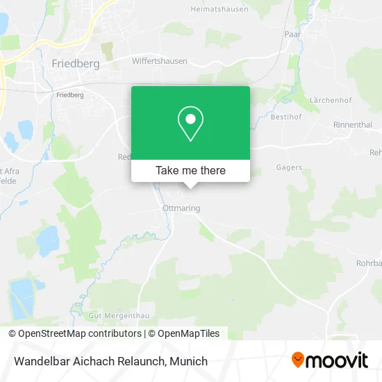 Карта Wandelbar Aichach Relaunch