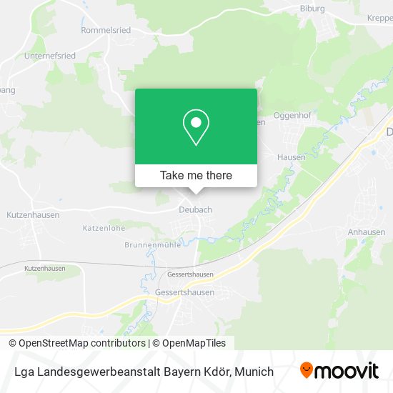 Lga Landesgewerbeanstalt Bayern Kdör map