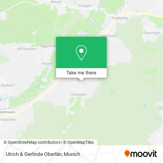 Карта Ulrich & Gerlinde Oberlän