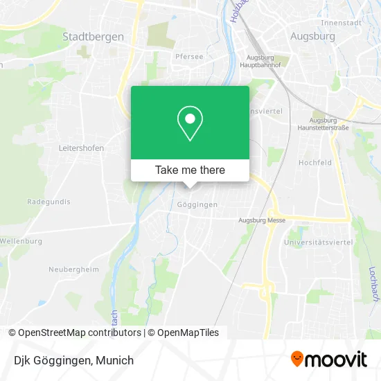 Карта Djk Göggingen