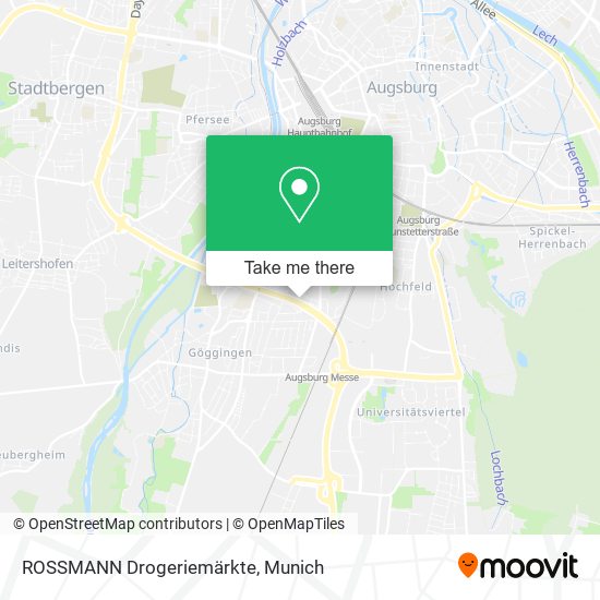 ROSSMANN Drogeriemärkte map