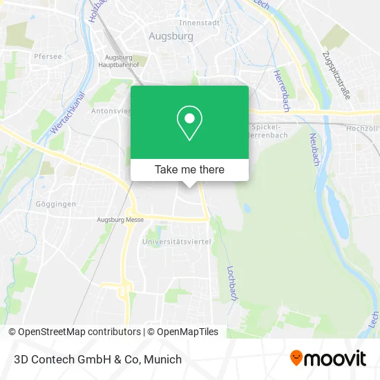 Карта 3D Contech GmbH & Co