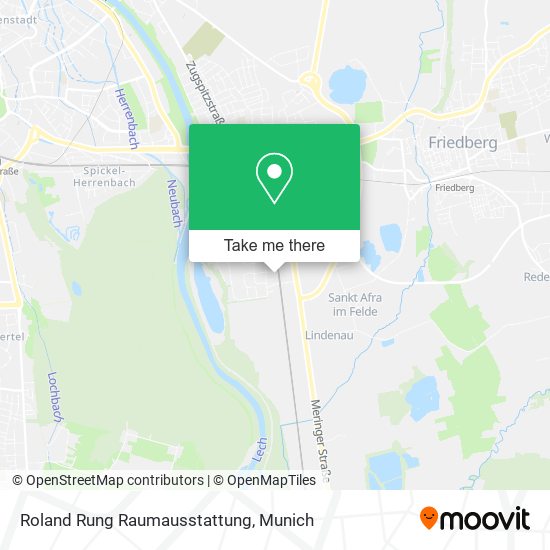 Roland Rung Raumausstattung map