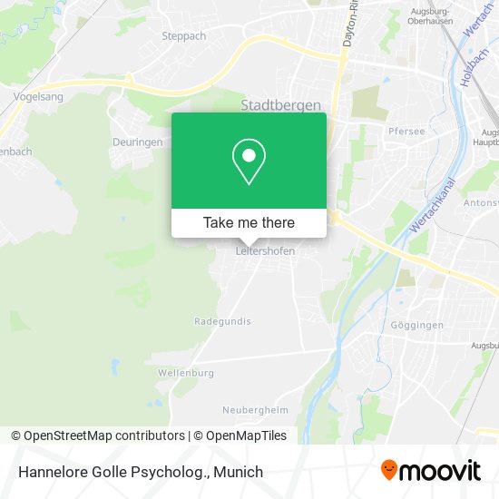 Hannelore Golle Psycholog. map