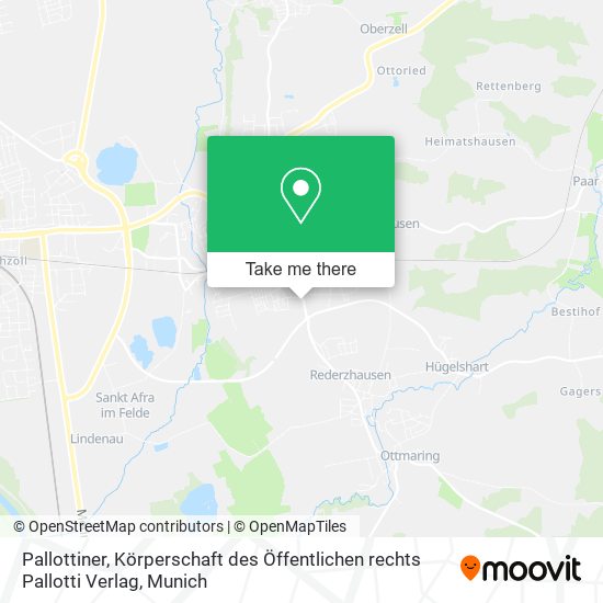 Карта Pallottiner, Körperschaft des Öffentlichen rechts Pallotti Verlag