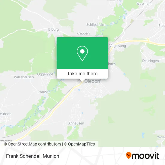 Карта Frank Schendel