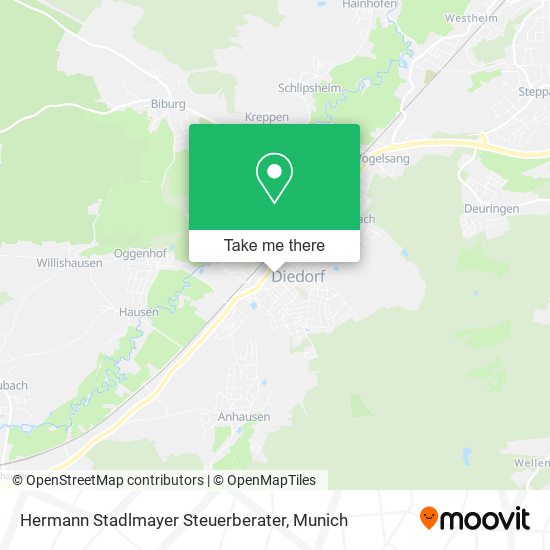 Hermann Stadlmayer Steuerberater map