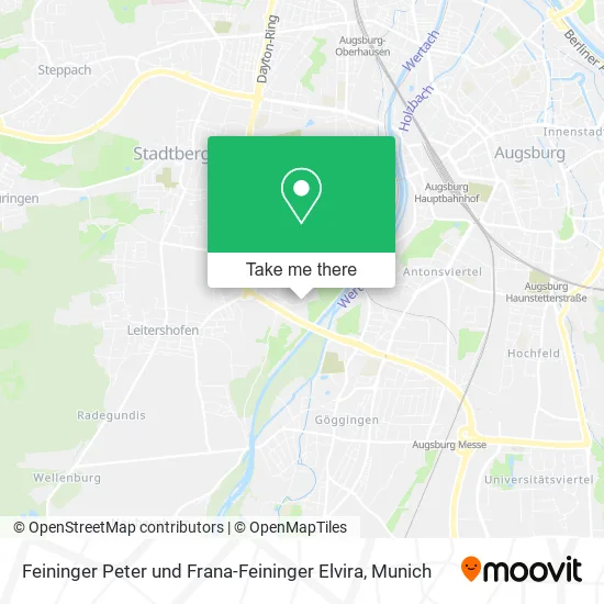 Карта Feininger Peter und Frana-Feininger Elvira