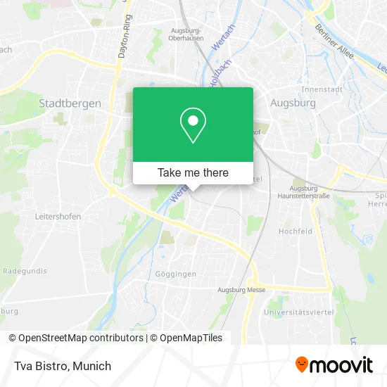 Карта Tva Bistro